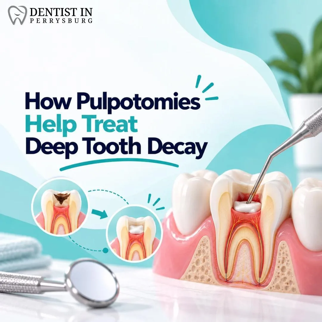 How Pulpotomies Help Treat Deep Tooth Decay